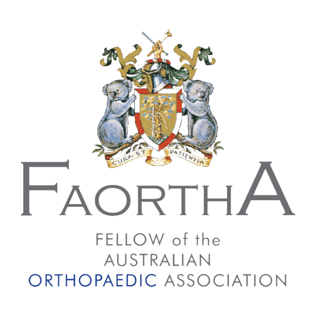 Fellow of the Australian Orthopaedic Association - FAORTHA